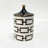Gold Plated Stripe Ceramic Storage Jar Home Scented Candle Bottle Wedding Candy Gift Jar Cosmetic Jewelry Storage Bottle Decor - V.I.P Digital Presence