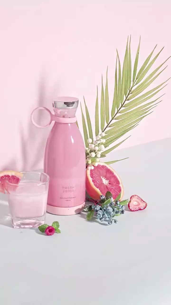 Home portable electric juice cup with large capacity, wireless portable USB juice machine handheld - V.I.P Digital Presence