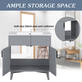 Bathroom vanity Set with Sink, Combo Cabinet, Bathroom Storage Cabinet - V.I.P Digital Presence