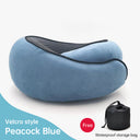 Memory Foam Neck Travel Pillow: Soft, 360° Head Support, for Home, Plane & Car - V.I.P Digital Presence