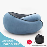 Memory Foam Neck Travel Pillow: Soft, 360° Head Support, for Home, Plane & Car - V.I.P Digital Presence