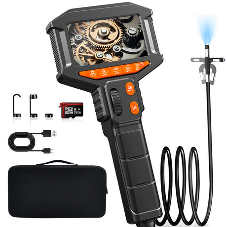 Intelligent industrial endoscope high-definition screen pipeline automotive maintenance probe lens - V.I.P Digital Presence