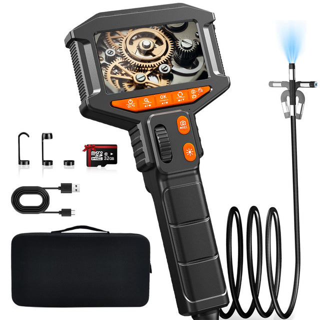 Intelligent industrial endoscope high-definition screen pipeline automotive maintenance probe lens - V.I.P Digital Presence