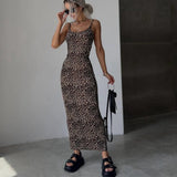 Strap top dress with waist bag and buttocks backless and slimming dress - V.I.P Digital Presence