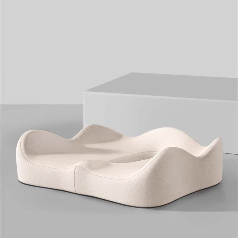 Memory foam car seat cushion. Ergonomic support. Relieves back/coccyx pain. Universal fit. - V.I.P Digital Presence