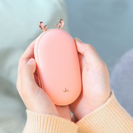 Mini Space Number Display Warm Hand Treasure 2-in-1 Warm Hand Treasure Charging - V.I.P Digital Presence