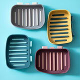 Bathroom soap box storage rack free perforated shelf drain toilet soap rack household suction cup wall-mounted soap box - V.I.P Digital Presence