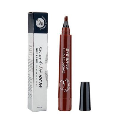 Four-Headed Bifurcated Eyebrow Pencil Simulation Wild Liquid Eyebrow Pencil Durable Waterproof Sweat-Proof And Easy To Color - V.I.P Digital Presence