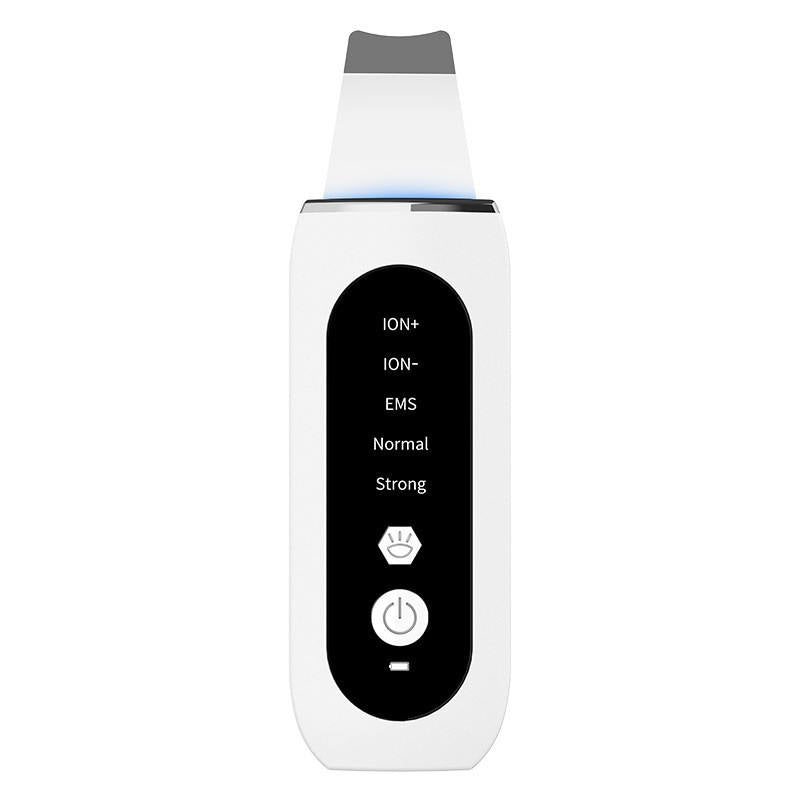 Facial Lift Deep Face Cleaning Red Blue Light Electric Dead Ultrasonic Face Sonic Skin Scrubber Spatula - V.I.P Digital Presence