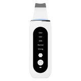 Facial Lift Deep Face Cleaning Red Blue Light Electric Dead Ultrasonic Face Sonic Skin Scrubber Spatula - V.I.P Digital Presence