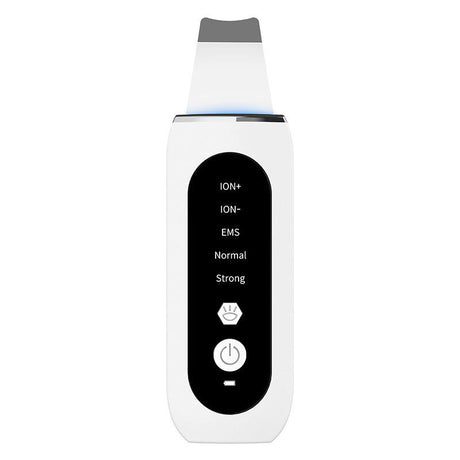 Facial Lift Deep Face Cleaning Red Blue Light Electric Dead Ultrasonic Face Sonic Skin Scrubber Spatula - V.I.P Digital Presence