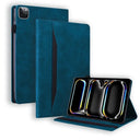 Funda para iPad Pro 11 de 13 pulgadas (2024), funda de piel sintética suave de TPU con parte trasera tipo libro para iPad Pro M4 de 11 y 13 pulgadas. 
