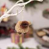 2-Piece Fuzzy Puppy Hanging Widget - V.I.P Digital Presence