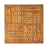 HERMOSA 31.5'' SQUARE WOOD TABLE - V.I.P Digital Presence