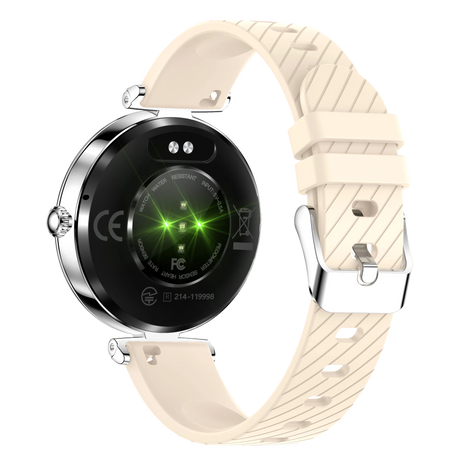 NX17 Pro Smart Watch Fashion Dimanond Ladies Wristwatch Amoled Bluetooth Calling Health Monitoring Women Fitness Smartwatch - V.I.P Digital Presence