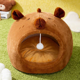 Toast bread pet cat bed open semi closed autumn and winter warm cat bed dog bed cat bed - V.I.P Digital Presence