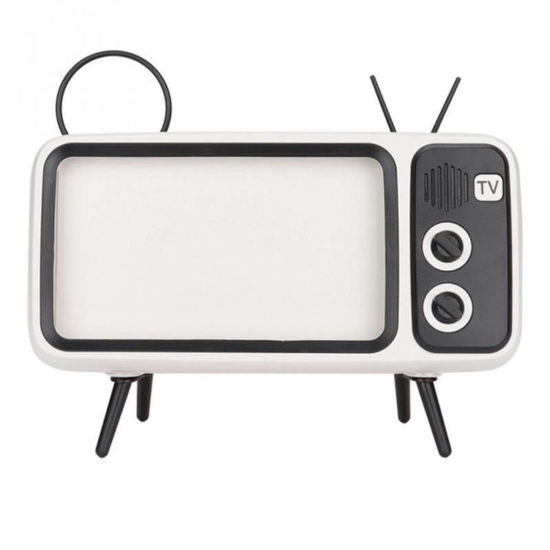Retro TV Mobile Phone Screen Stand Cell Phone Mounts Holder for 4.7-5.5in mini Waterproo Mobile Phone Screen for Smart Phone - V.I.P Digital Presence