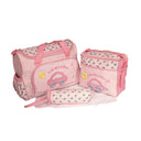 4 Pieces/Set Fashion Infant Baby Nappy Bag, Mommy Maternity Bags Large Capacity Baby Bag Stroller Hobos Desinger Nursing Bag - V.I.P Digital Presence