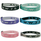 Alphabet Jacquard Printed Wrist Strap Bracelet Strap Unisex WWJD Bracelet Adjustable Bracelet - V.I.P Digital Presence