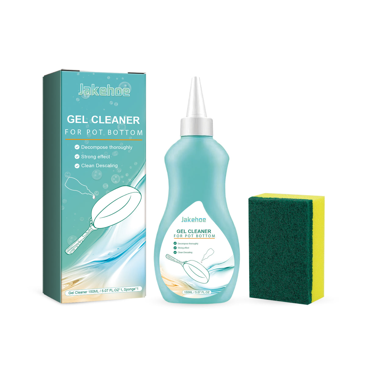 Gel Cleaner For Pot Bottom, Kitchen Cooktop With Cleaning Oil Stains And Rust Remover - V.I.P Digital Presence