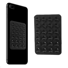 Thickened new mobile phone silicone suction cup 24 square suction cups mobile phone leather case silicone suction cup - V.I.P Digital Presence