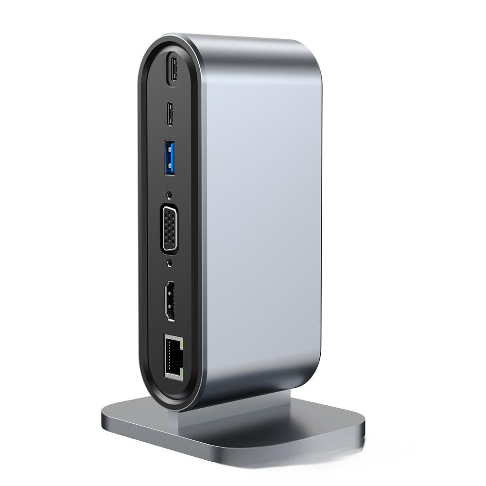 12 in one docking station Typec vertical multi interface suitable for Apple, Huawei, Mac docking stations - V.I.P Digital Presence