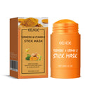 Ginger Yellow Mud Facial Mask Stick, Acne Removing Pore Shrinking Cleaning Solid Facial Mask - V.I.P Digital Presence