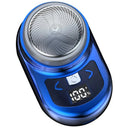 Portable Electric Shaver Pocket Shaving For Men Mini Beard Shaver LCD Power Display Rechargeable Travel Home Shaver Easy Install - V.I.P Digital Presence