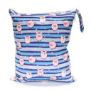 [Sigzagor]Wet Dry Bag With Two Zippered For Baby Diapers Nappies Waterproof Reusable 36cmx29cm - V.I.P Digital Presence