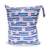 [Sigzagor]Wet Dry Bag With Two Zippered For Baby Diapers Nappies Waterproof Reusable 36cmx29cm - V.I.P Digital Presence