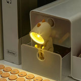 Mini Dinosaur Night Light Battery Magnetic Folding Nights Lamp Bedroom Bedside Table Ornaments Children's Toys LED Night Lights - V.I.P Digital Presence