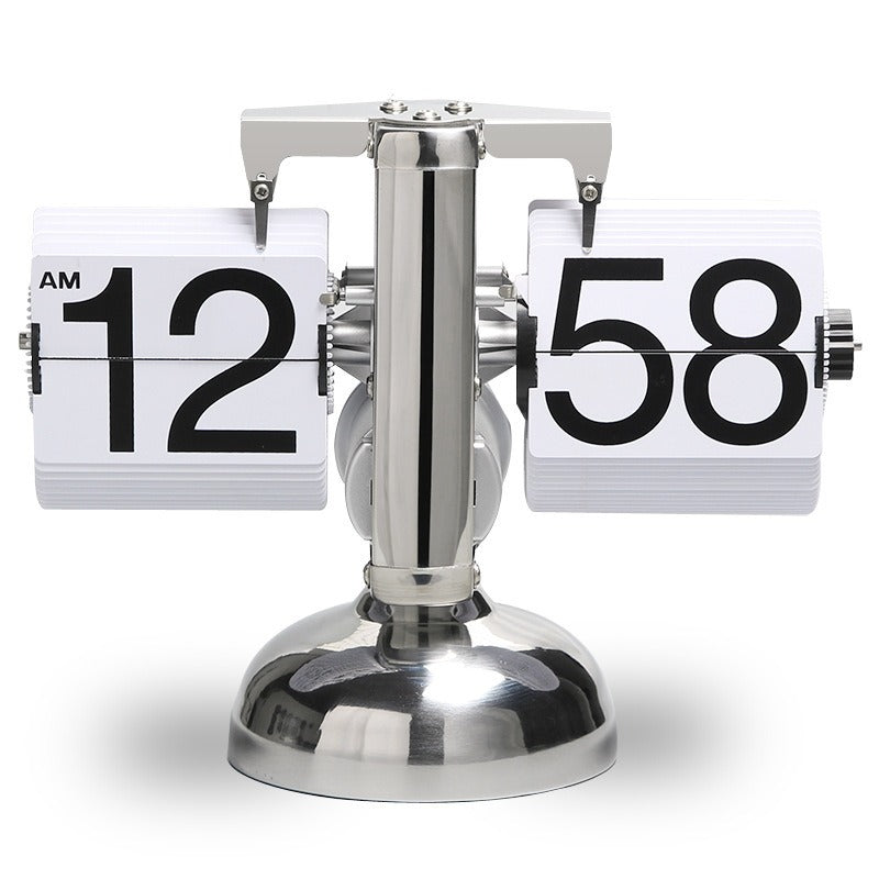 Retro Small Balance Automatic Flipping Clocks Living Room Desktop Clocks - V.I.P Digital Presence