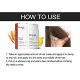 Leave-In Hair Mask, Repair The End Of Hair Damaged By Ironing And Dyeing Dry Hair, Soft And Long-Lasting Fragrance Treatment Mask - V.I.P Digital Presence