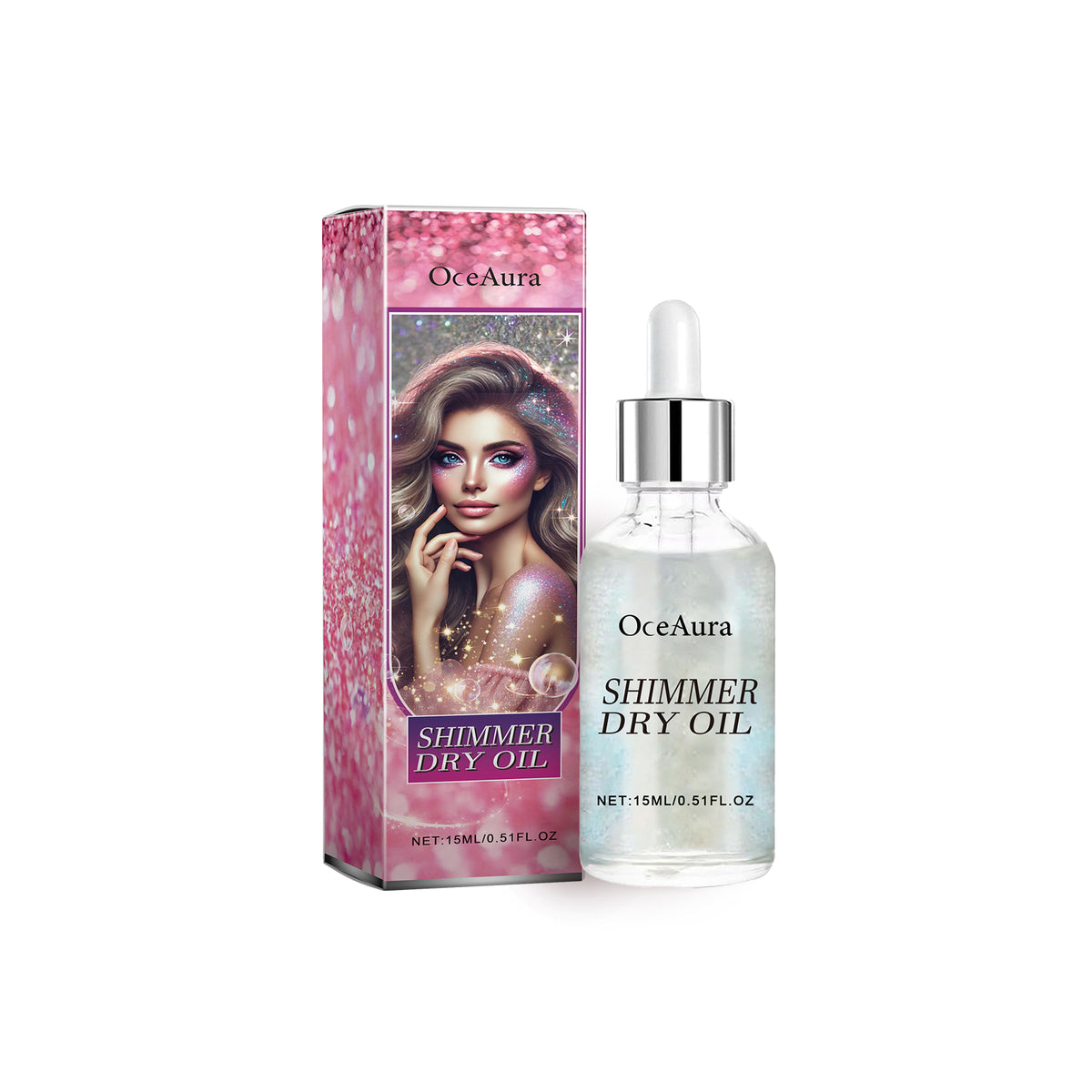 Body Glow Oil, Facial Body Collarbone Brightening Liquid Fine Shine Party Beach Shine Oil - V.I.P Digital Presence