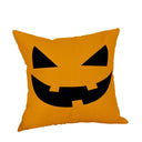 Truc of behandelen/pompoen print Happy Halloween Sierkussen Cover Kussen Case breve print Kussensloop Kussenhoes