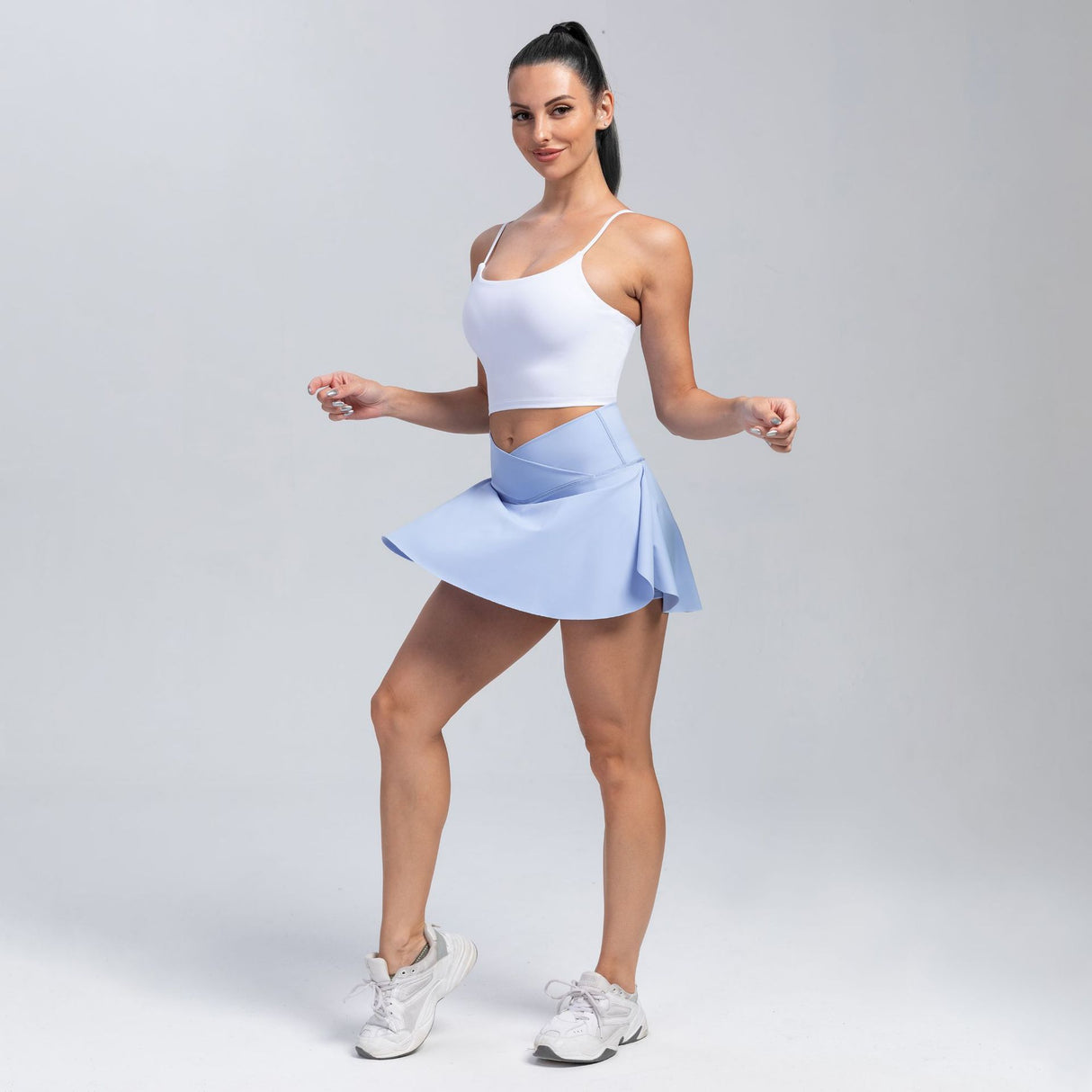 Sports skirts, yoga shorts, tennis skirts, fitness clothes, outdoor high waisted yoga clothes for women - V.I.P Digital Presence
