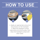 Car Headlight Repair Fluid Headlight Care Dust Removal Brightening Cleaning Decontamination Polishing Refurbishing Cleaner - V.I.P Digital Presence