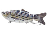 10cm 16.5g Multi-section Lure With Ring Beads Simulation Luya Multi-section Lure Submerged Bionic 6-section Lure - V.I.P Digital Presence