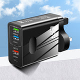 3.1A standard 65W fast charging mobile phone charger type-c PD+3USB multi port travel charging head - V.I.P Digital Presence