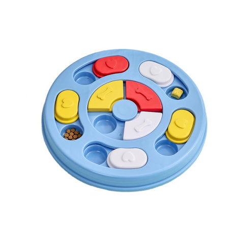 Interactive Slow Feeder Dog Bowl - Puzzle Toy for Pets - V.I.P Digital Presence
