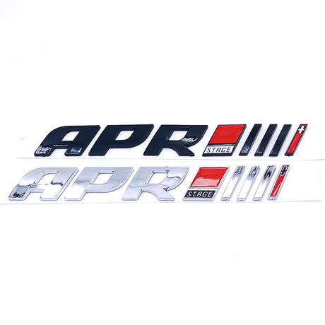 APR Car Logo Stickers Badge ABS Emblem Decal for APR Stage Audi A4L Q5 S5 Volkswagen Golf R6 7 Scirocco R20 GTI Auto Styling - V.I.P Digital Presence