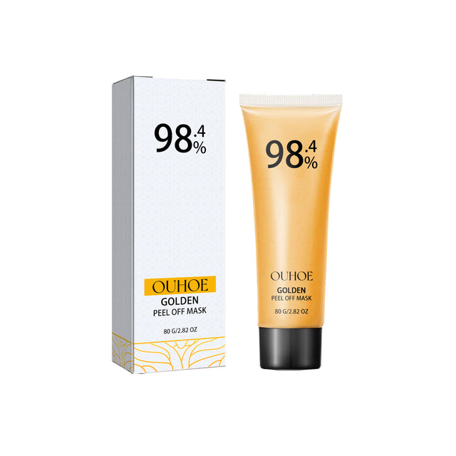 24k Gold Peel Mask Deeply Cleanses The Skin Of Blackheads, Pimples, Delicate Pores And Tighteners Skin Care - V.I.P Digital Presence