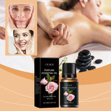 Aceite esencial de masaje de rosas, tratamiento de masaje corporal nutritivo e hidratante para hombros y cuello. Aceite esencial de rosas.