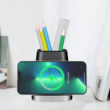 Pen Holder Wireless Charger For Apple iPhone13/12Pro Mobile Phone Samsung S21/NOTE20 Wireless Charger - V.I.P Digital Presence