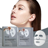 Mascarilla de colágeno antiarrugas, hidratante facial, limpiadora de poros e hidratante.
