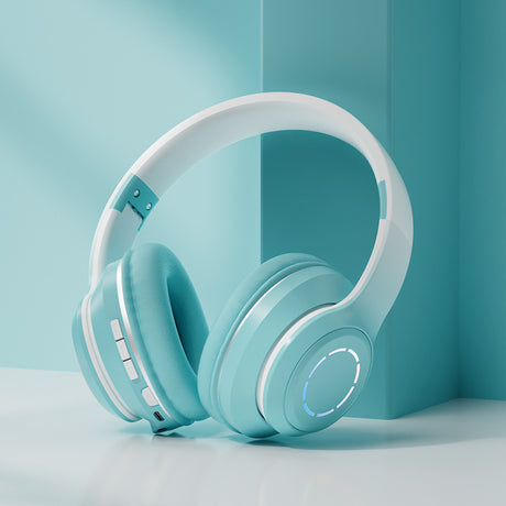 Gradient Bluetooth Earphones Head Mounted Phone Earphones Foldable Earphones - V.I.P Digital Presence