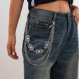 Punk style Moon Teeth Mushroom Cross Chain Pants Chain Street Fashion Multi layer Alloy Waist Chain - V.I.P Digital Presence