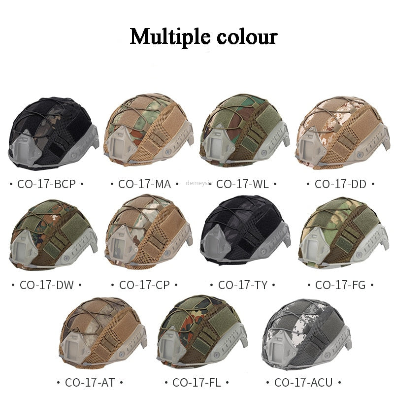 Tactical Helmet Cover for  Fast MH PJ BJ Helmet Airsoft Paintball Army Helmet Cover Military Accessories - V.I.P Digital Presence
