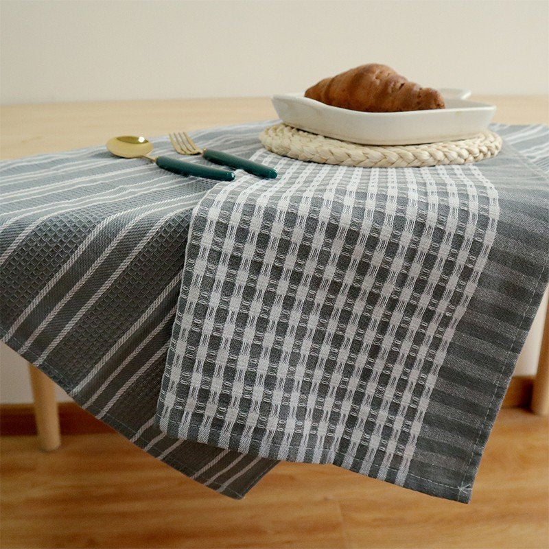 3 paños de cocina clásicos 100 % algodón natural, absorbentes y sin pelusa.