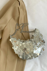 Sequin Chain Crossbody Bag - V.I.P Digital Presence